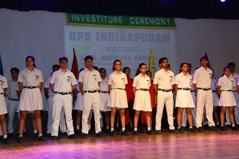 DPS Indirapuram Organizes Investiture Ceremony