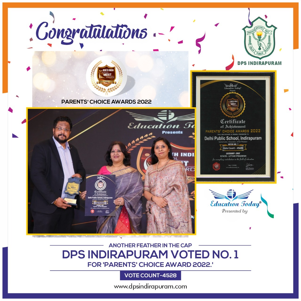 Voted No. 1 For Parents Choice Award 2022